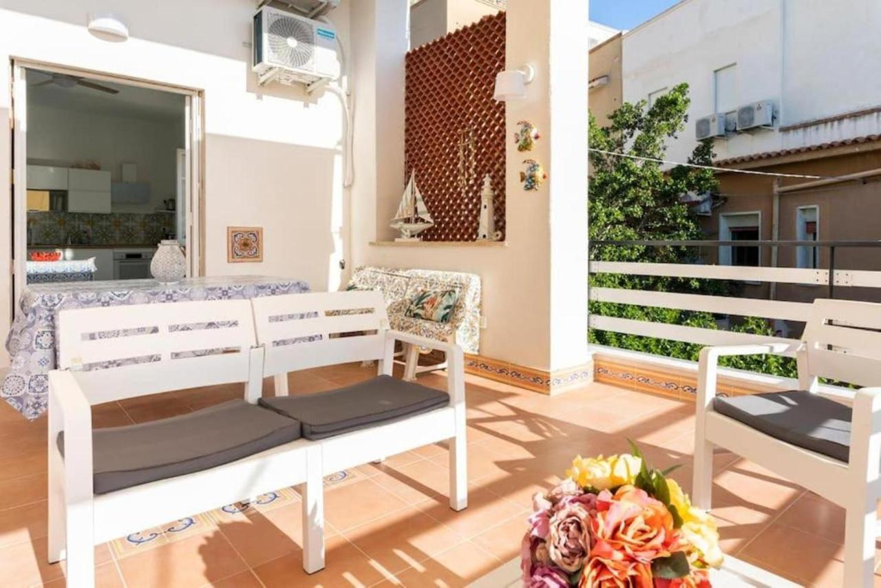 Casa Mare Me' Apartment Mondello Exterior foto